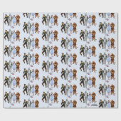 Classic Wizard of Oz Characters Wrapping Paper Geschenkpapier (Flach)