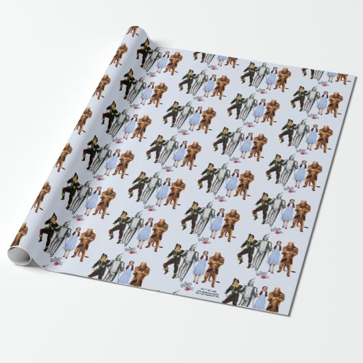Classic Wizard of Oz Characters Wrapping Paper Geschenkpapier (Ungerollt)