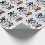 Classic Wizard of Oz Characters Wrapping Paper Geschenkpapier (Ecke)