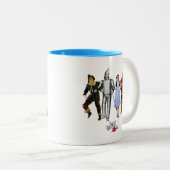 Classic Wizard of Oz Characters Zweifarbige Tasse (VorderseiteRechts)