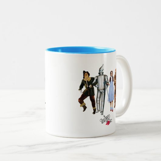 Classic Wizard of Oz Characters Zweifarbige Tasse (VorderseiteRechts)