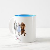 Classic Wizard of Oz Characters Zweifarbige Tasse (Vorderseite Links)