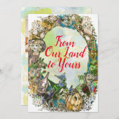 Classic Wizard of Oz Family Christmas Mitteilungskarte (Vorne/Hinten)