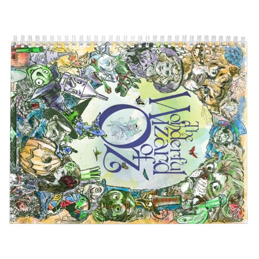 CLASSIC WIZARD of OZ HORIZONTAL - alle 12 Monate!  Kalender (Titelbild)
