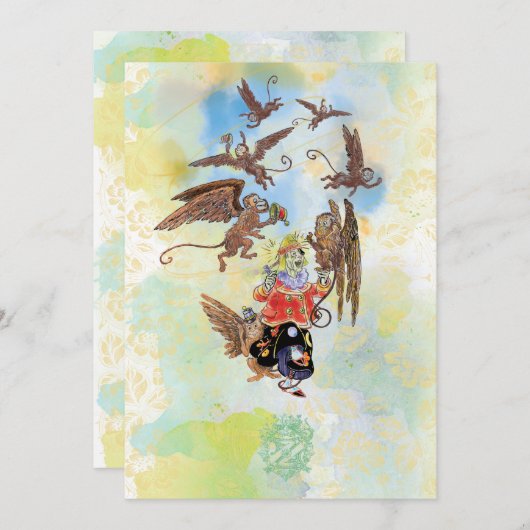 Classic Wizard of Oz Mitteilungskarten 1 von 21 - (Vorne/Hinten)