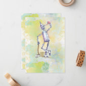 Classic Wizard of Oz Mitteilungskarten 1 von 21 -  (Vorderseite/Rückseite Beispiel)