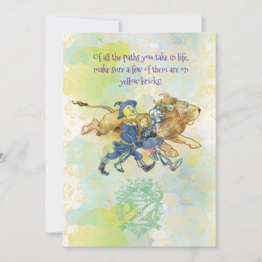 Classic Wizard of Oz Mitteilungskarten 1 von 21 - (Vorderseite)