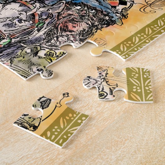 Classic Wizard of Oz Puzzle - 11 x 14 Zoll (Seite)