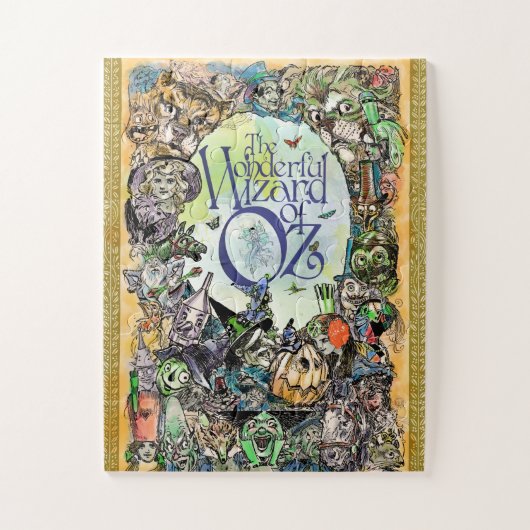 Classic Wizard of Oz Puzzle - Multigrößen-avail (Vertikal)