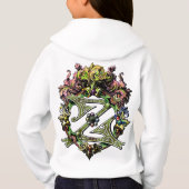 Classic Wizard von Oz Hoodie - Royal Wappen auf de (Rückseite)