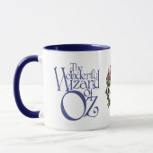 Classic Wizard von Oz Royalty Blue & White Tasse (Links)