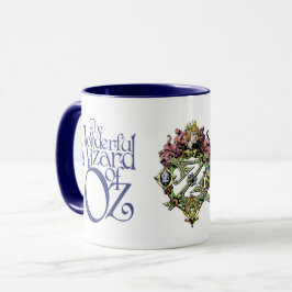 Classic Wizard von Oz Royalty Blue & White Tasse