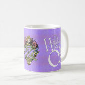Classic Wizard von Oz Royalty Wappen Blue Tasse (VorderseiteRechts)