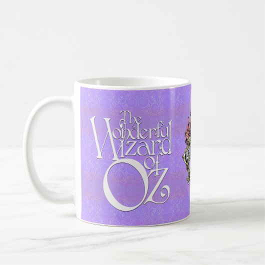 Classic Wizard von Oz Royalty Wappen Blue Tasse (Links)