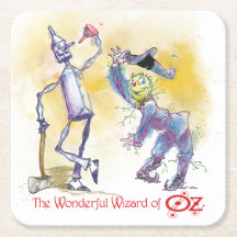 Classic Wizard von Oz Scarecrow & Tin Man Unterset