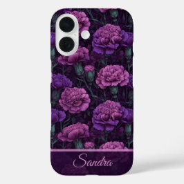 Classic Womens Accessories Carnation Floral Custom iPhone 16 Hülle