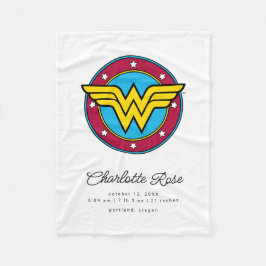 Classic Wonder Woman | Neue Geburtsstunde von Baby Fleecedecke