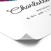 Classic Wonder Woman | Neue Geburtsstunde von Baby Poster (Ecke)