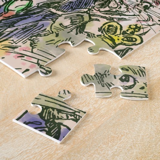 CLASSIC WONDERFUL WIZARD OZ CHARACTER PUZZLE (Seite)