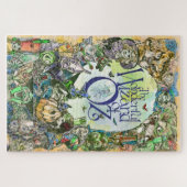 CLASSIC WONDERFUL WIZARD OZ CHARACTER PUZZLE (Horizontal)