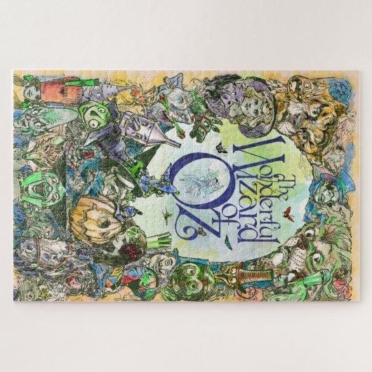 CLASSIC WONDERFUL WIZARD OZ CHARACTER PUZZLE (Horizontal)