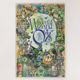 CLASSIC WONDERFUL WIZARD OZ CHARACTER PUZZLE
