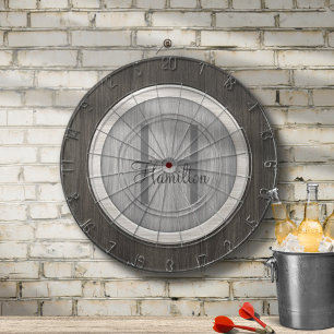 Classic Wood Hue Age Teak Dart Board Dartscheibe