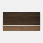 Classic Wood Hue Walnut Schreibtischunterlage (Vorderseite)