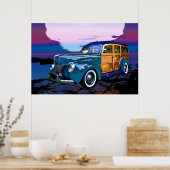 Classic Woody Poster (Küche)