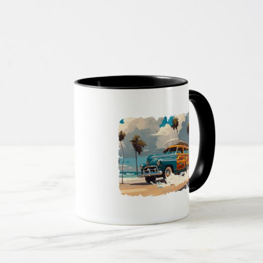 Classic Woody Wagon Tasse (VorderseiteRechts)