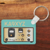 Classic WRL Galaxy 300 Radio Transceiver Schlüsselanhänger (Vorderseite)