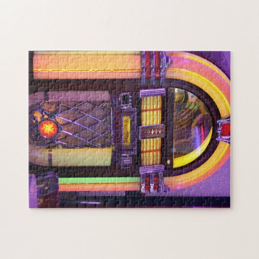 Classic Wurlitzer Jukebox Puzzle (Horizontal)
