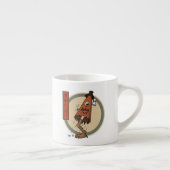 Classic Yokai Karakasa-obake - Japanische Folklore Espressotasse (Rechts)