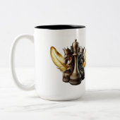 CLASSIC Zwei-Tone-Tasse Zweifarbige Tasse (Links)