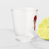 Classical Cupid Romantic Modern Wedding Favor Gift Schnapsglas (Links)