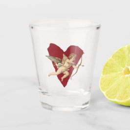 Classical Cupid Romantic Modern Wedding Favor Gift Schnapsglas