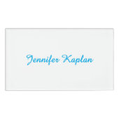 Classical Handwriting Minimalist Professional Namenschild (Vorderseite)