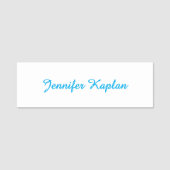 Classical Handwriting Minimalist Professional Namensschild (Vorderseite)
