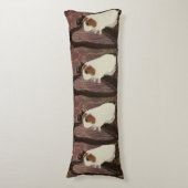 Classical Harpist Guinea Pig Body Pillow Seitenschläferkissen (Vorderseite Vertikal)