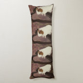 Classical Harpist Guinea Pig Body Pillow Seitenschläferkissen (Rückseite (Vertikal))