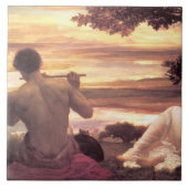 Classical Idyll (von Frederic Leighton) Fliese (Vorderseite)