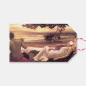 Classical Idyll (von Frederic Leighton) Geschenkanhänger (Vorderseite (Horizontal))