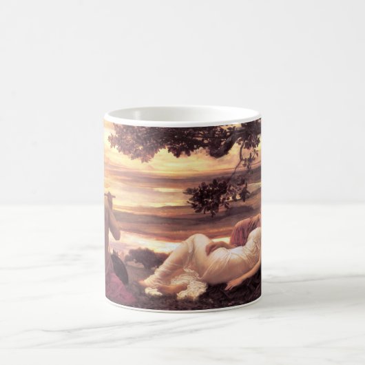 Classical Idyll (von Frederic Leighton) Kaffeetasse (Mittel)