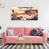 Classical Idyll (von Frederic Leighton) Leinwanddruck (Insitu (Wohnzimmer))