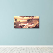Classical Idyll (von Frederic Leighton) Leinwanddruck (Insitu (Holzboden))