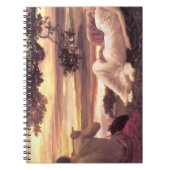 Classical Idyll (von Frederic Leighton) Notizblock (Vorderseite)