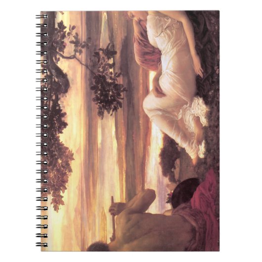 Classical Idyll (von Frederic Leighton) Notizblock (Vorderseite)