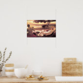 Classical Idyll (von Frederic Leighton) Poster (Küche)