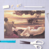 Classical Idyll (von Frederic Leighton) Seidenpapier (Handwerk)