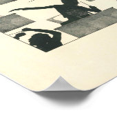 Classical Music conductor - vintage Mahler Poster (Ecke)